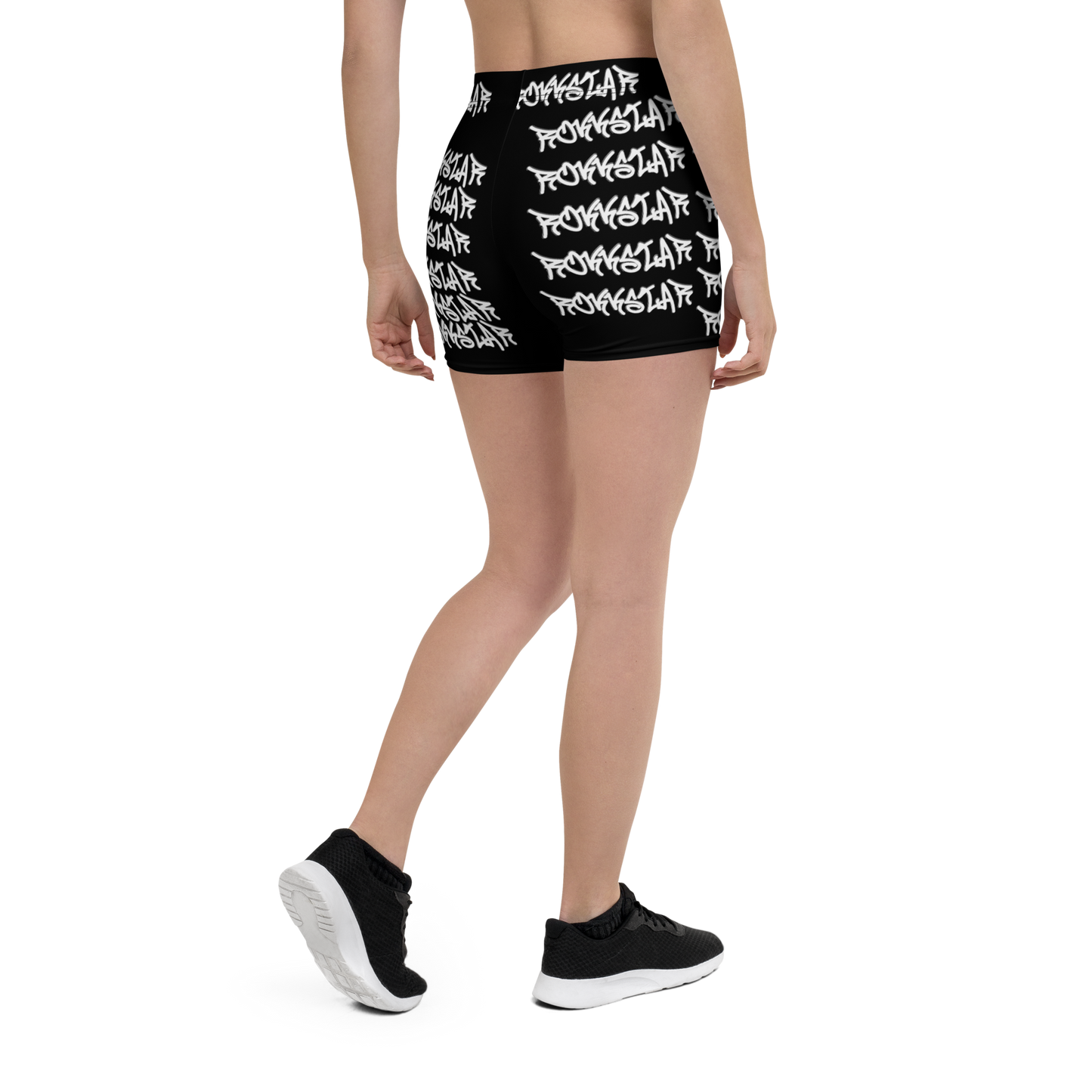 RokkStar Print - Tight Shorts