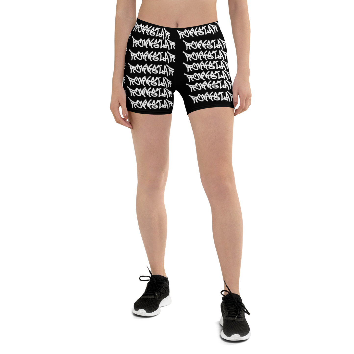 RokkStar Print - Tight Shorts