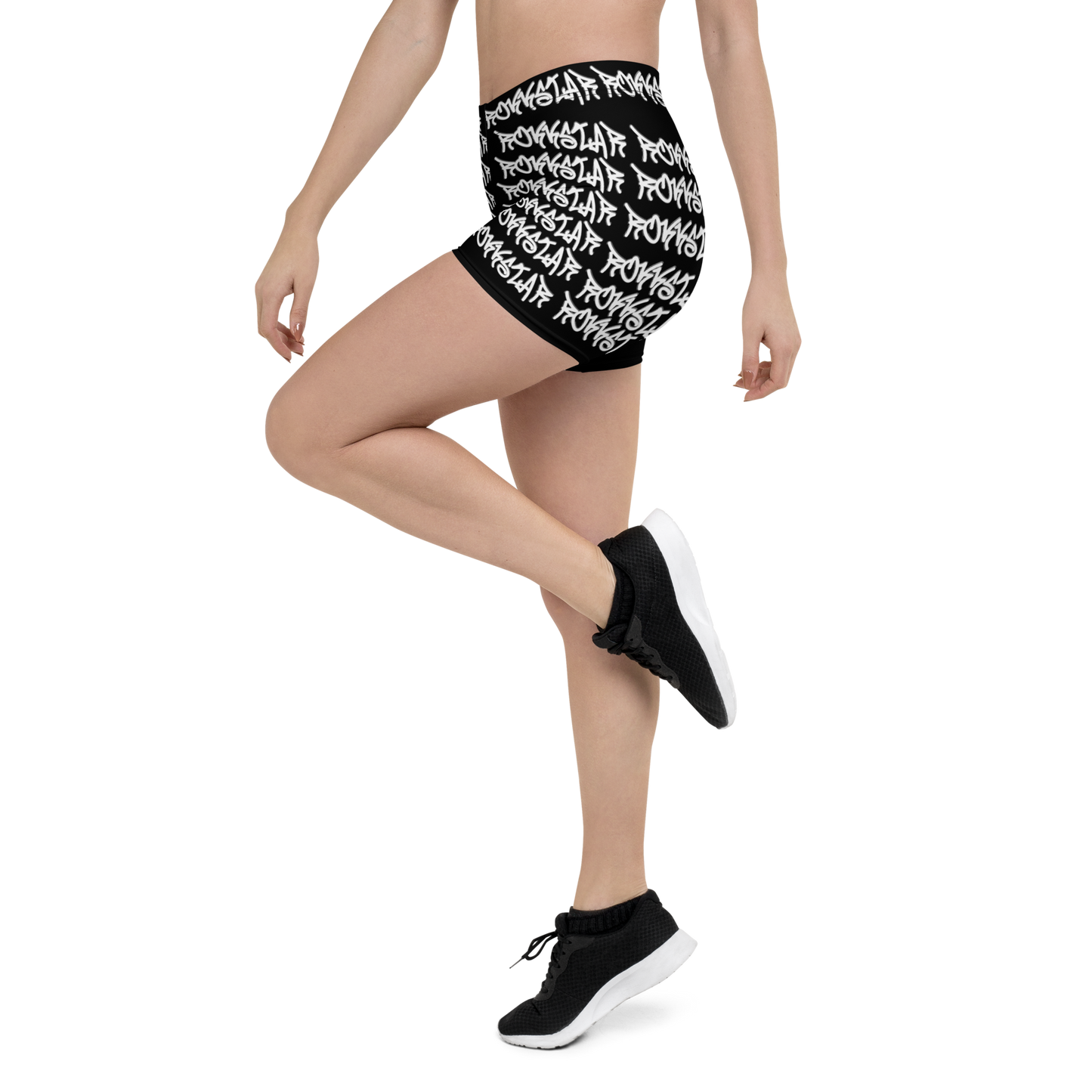 RokkStar Print - Tight Shorts