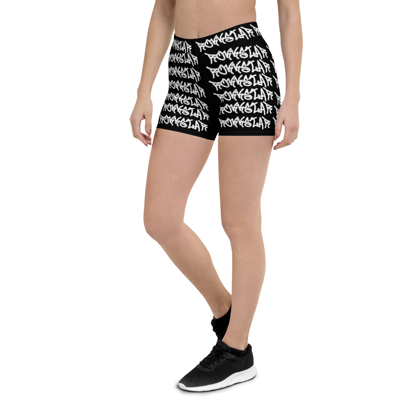 RokkStar Print - Tight Shorts