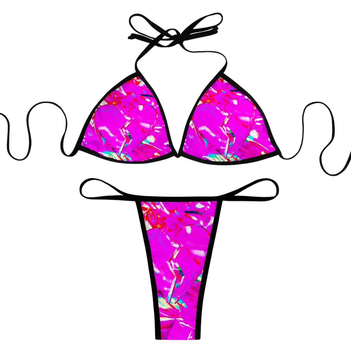 Pink Heartbreak Bikini