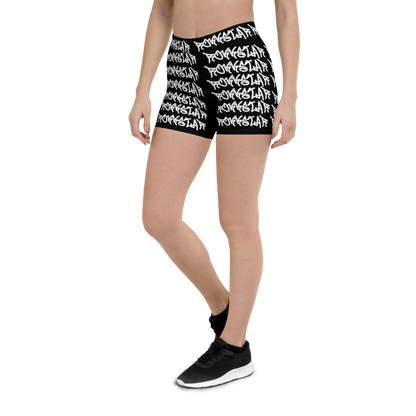 RokkStar Print - Tight Shorts