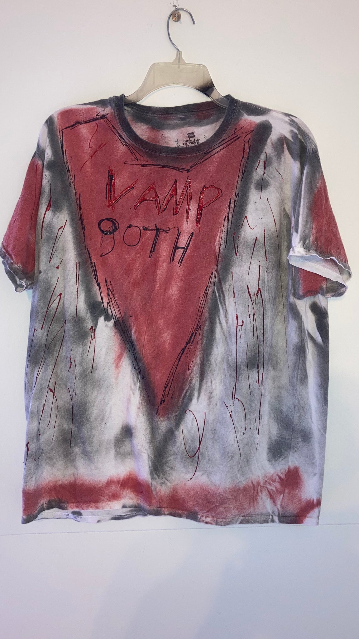 Red / Black Goth Vamp T-Shirt