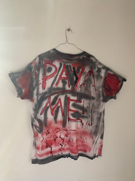 PAY ME MONEY RED / BLACK T-Shirt
