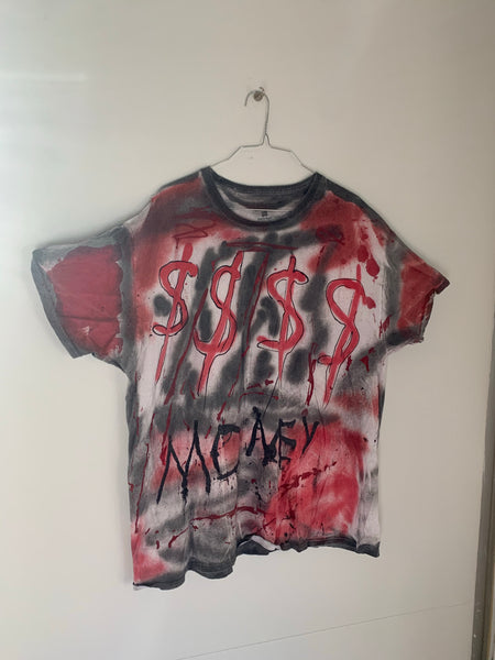 PAY ME MONEY RED / BLACK T-Shirt