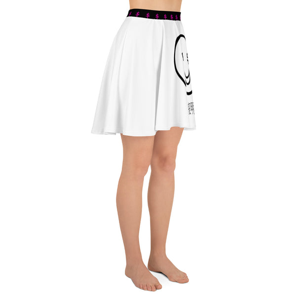 MONEY FACE SKATER SKIRT